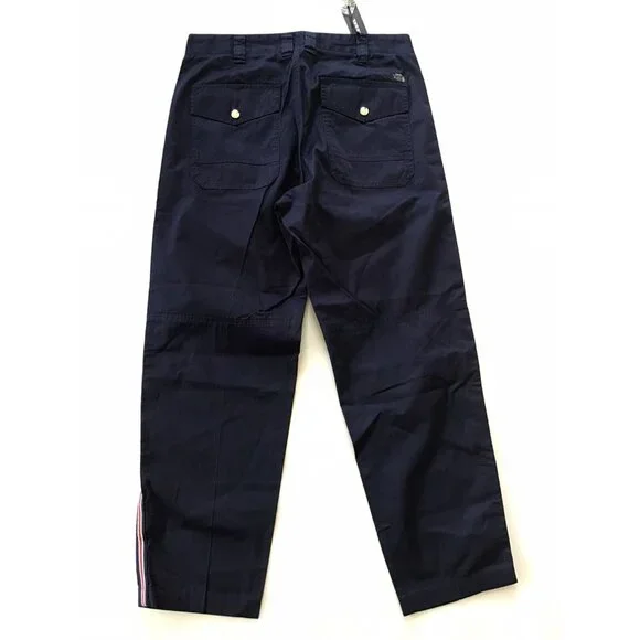 $178 Diesel Men's Slim P-Tucs Tape Trousers Peacoat Blue Jeans Size 31